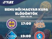 Eljött a nap, amit annyira vártunk! Ma este női csapatunk a Magyar Kupa elődön…