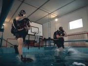 Akárcsak búváraink a vízbe, úgy merült a műszaki ezred is bele az idei feladatai…