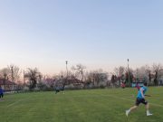 Edzésben a fiúk………