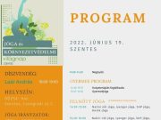 Ismét jóga és környezetvédelmi világnap a Dózsa-kertben!…