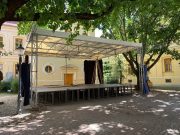 A színpad elkészült :-)…