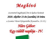 Holnap könyvbemutató lesz….