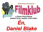 Holnap filmklub lesz a könyvtárban….