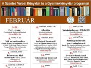 Februári programok a könyvtárban…