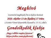 Holnap gondolkodók klubja a könyvtárban….