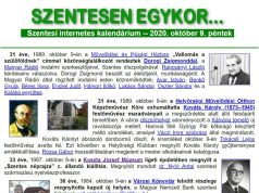 Szentesen egykor… – 2020. október 9….