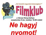 A könyvtár jövő heti programjai….