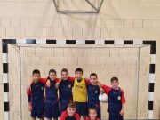 U-11-es csapatunk megkezdte szereplését a futsal bajnokságban……….