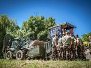 Folyamatosak a felkészítések az újonnan megalakult Műszaki Támogató Zászlóaljnál…