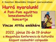 Pom-Pom Együttes lemezbemutató koncertje…