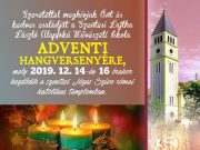 Adventi hangverseny…