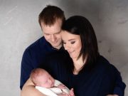 Babázik és edz Váradi Krisztina…