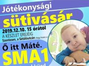 A nagy sikerre való tekintettel újra sütivásár a sétálóutcában…