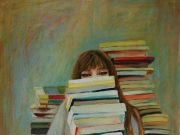 Még lehet válogatni a könyvtár elé kihelyezett állványról olvasni valókat!…