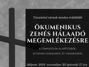 Zenés Hálaadó Megemlékezés a HMG alapítóiról, egykori diákjairól és tanárairól…