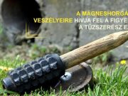 A mágneshorgászat veszélyeire hívja fel a figyelmet a tűzszerész ezred – honvedelem.hu