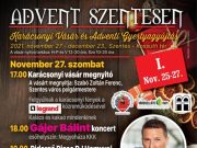 Advent első hétvégéje Szentesen!…