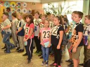 Kisiskolások közlekedési versenye…