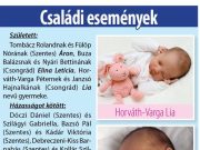 Családi események…