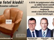 Ez a fotel kiadó! – Szentes választ…