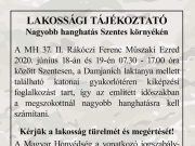 LAKOSSÁGI TÁJÉKOZTATÓ!!!!…