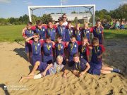 Csütörtökön és pénteken strandfoci tornán szerepeltünk………