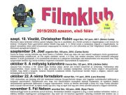 Kedves Filmbarátok! Indul a Filmklub 15. évada!…