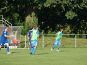 A Pusztai László Sporttelep labdarúgó pályáján ismét edzőmérkőzés……..