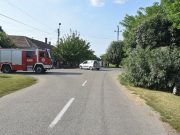 Az ágaktól nem lehetett látni a táblát, karambol is lett!…