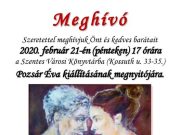 Új kiállítás nyílik holnap a könyvtárban….