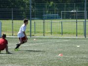 Kapusháború volt a focitábor mai szenzációja……..