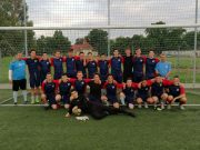 Edzőmérkőzés a műfüves pályán……..