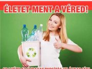 Adj vért, és ments meg három életet! – Véradás az Újrahasznosítás Világnapja al…