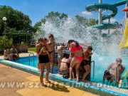 Strandnyitó a kánikulában…