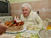 Jó humorral a 90. születésnapon…