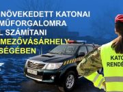 Megnövekedett katonai járműforgalomra kell számítani Hódmezővásárhely térségében – honvedelem.hu