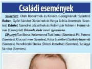 Családi események…