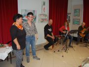 „Minden olyan mint minden” Sárréti Kriszta kiállításának megnyitóján készült kép…