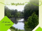 Hídavató – 150 éves a liget…