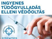 Ismét igényelhető az ingyenes, tüdőgyulladás elleni védőoltás…