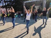 2021.09.25-én 14.30kor flashmobot, „villámcsődületet” szerveztünk….