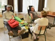 Tizenkilenc első véradó a Zsoldosban…
