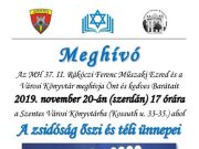 Ma esti különleges programunk!…