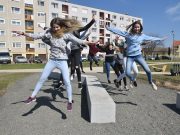 Átadták az új közösségi teret a városközpontban…