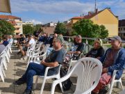 2021.09.18. 15 óra Rock&Roll kiállítás megnyitó hangulatából, kiállítási any…