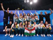 Óriási gratuláció a magyar női vízilabda-válogatott történelmi olimpiai bronz…