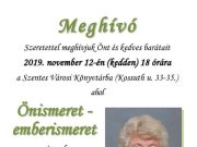 Kedden a könyvtárban dr. Gőgh Edit előadása lesz….