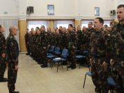 Állománygyűlés az ezrednél…