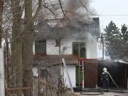 Kiégett egy ház a Nagypaté úton…