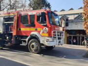 Háztűznézőbe érkeztek a tűzoltók az IH-hoz…